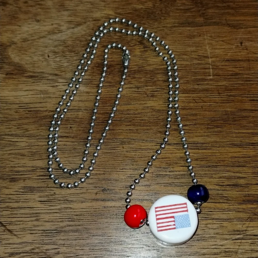 Flag Necklace